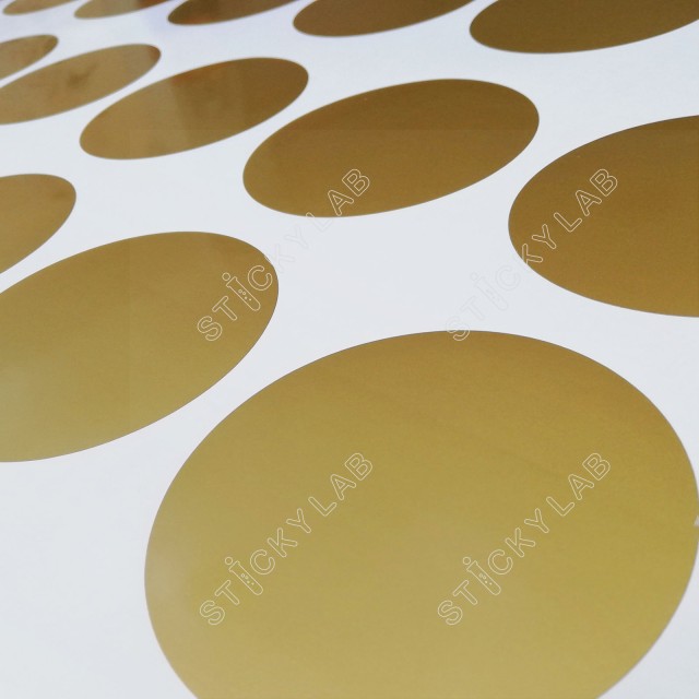 Αυτοκόλλητο τοίχου Golden Dots 1279012-2