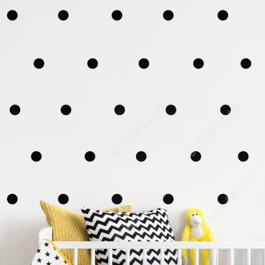 Αυτοκόλλητο τοίχου Polka Dots 1279013