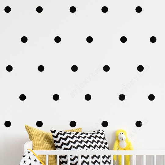 Αυτοκόλλητο τοίχου Polka Dots 1279013