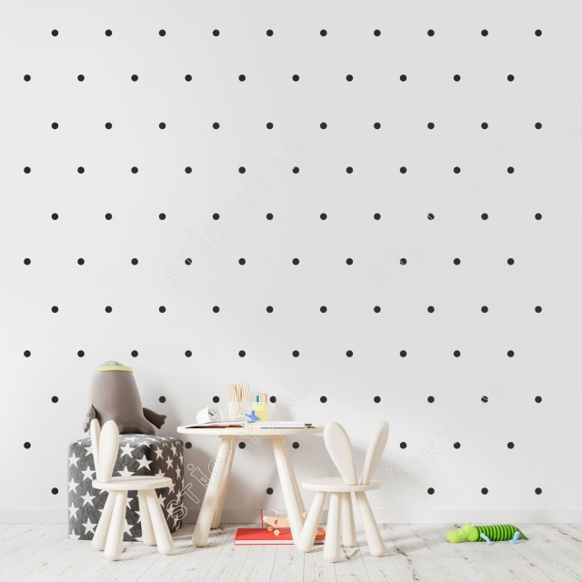 Αυτοκόλλητο τοίχου Polka Dots 1279013-2
