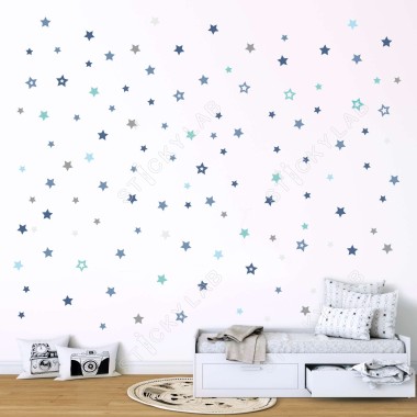 Αυτοκολλητο τοίχου Αστεράκια 1279821 2