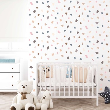 Αυτοκόλλητο τοίχου Mosaic Rose (190 τεμ) 1279024 2