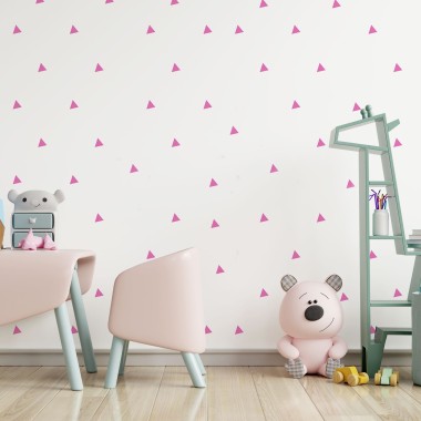 Αυτοκόλλητο τοίχου Τρίγωνα (70 τεμ) 1279005 2
