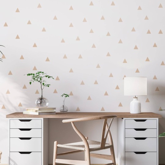 Αυτοκόλλητο τοίχου Τρίγωνα (70 τεμ) 1279005-2
