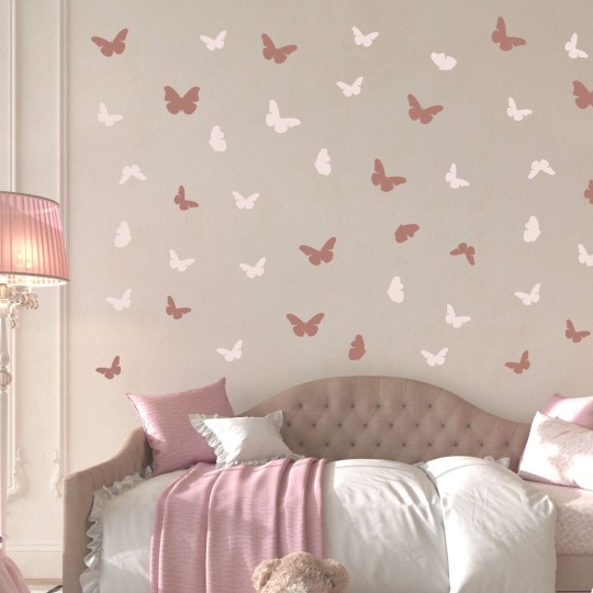Αυτοκολλητα παιδικά - Boho Πεταλούδες (40 ΤΕΜ) 1278985-0