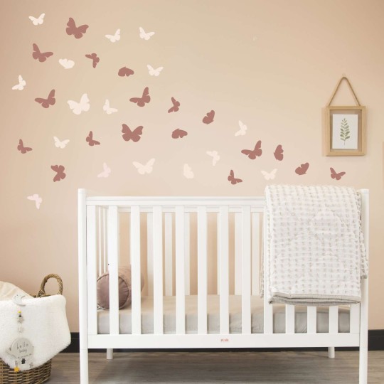 Αυτοκολλητα παιδικά - Boho Πεταλούδες (40 ΤΕΜ) 1278985-2